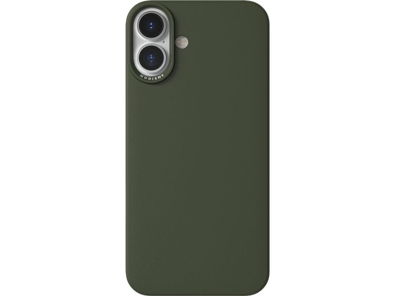 Nudient Back Cover Thin Case Magsafe iPhone 16 Plus Pine Green