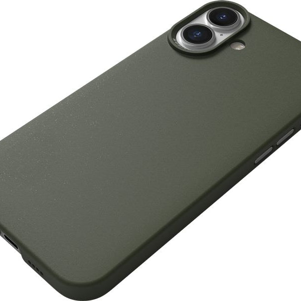 Nudient Back Cover Thin Case Magsafe iPhone 16 Plus Pine Green