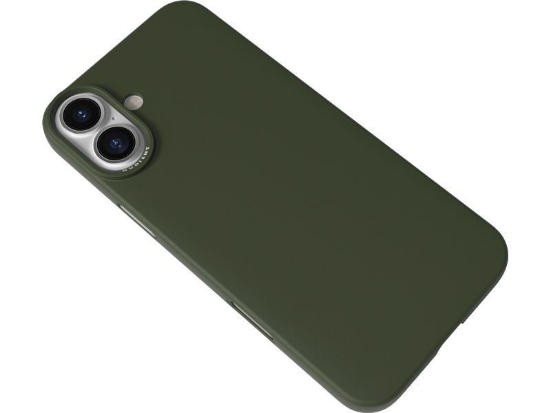 Nudient Back Cover Thin Case Magsafe iPhone 16 Plus Pine Green