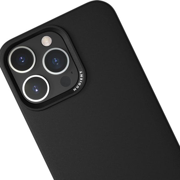 Nudient Back Cover Thin Case Magsafe iPhone 16 Pro Max Ink Black