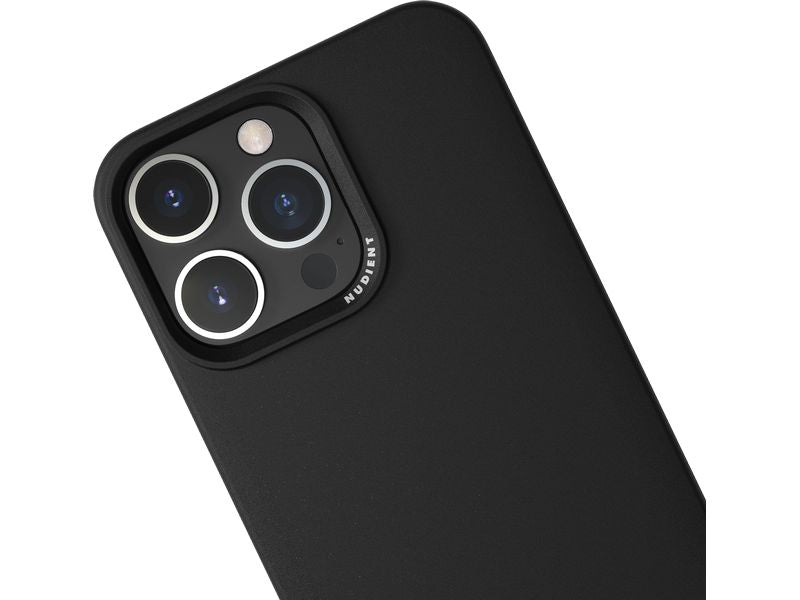 Nudient Back Cover Thin Case Magsafe iPhone 16 Pro Max Ink Black