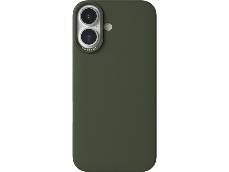 Nudient Back Cover Thin Case Magsafe iPhone 16 Pine Green