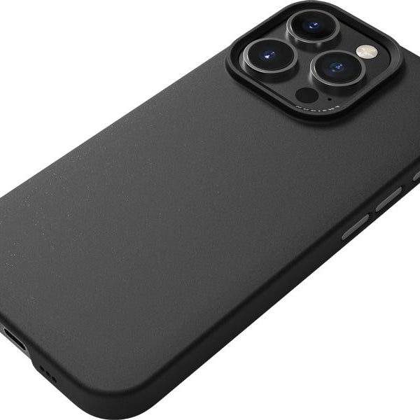 Nudient Back Cover Thin Case Magsafe iPhone 16 Pro Ink Black