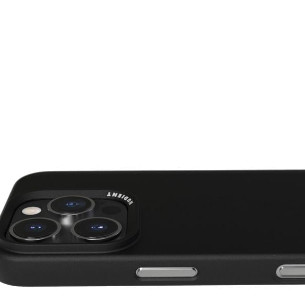 Nudient Back Cover Thin Case Magsafe iPhone 16 Pro Ink Black