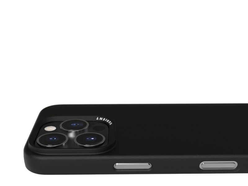 Nudient Back Cover Thin Case Magsafe iPhone 16 Pro Ink Black