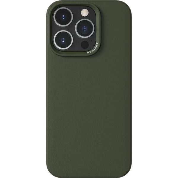 Nudient Back Cover Thin Case Magsafe iPhone 16 Pro Pine Green