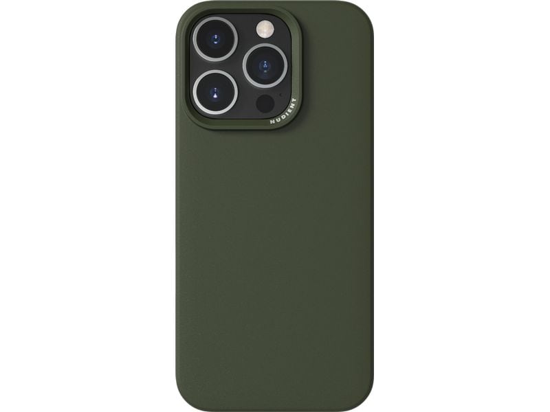 Nudient Back Cover Thin Case Magsafe iPhone 16 Pro Pine Green