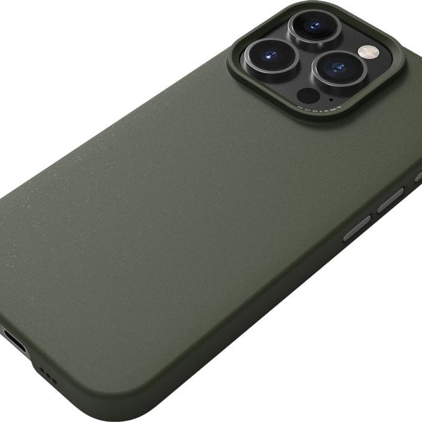 Nudient Back Cover Thin Case Magsafe iPhone 16 Pro Pine Green