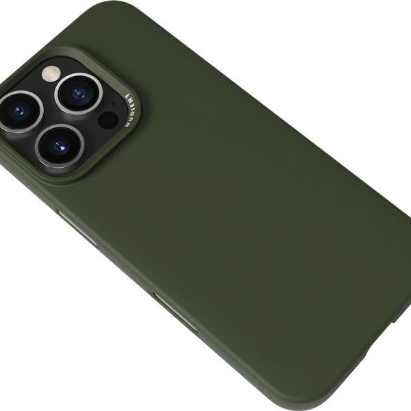 Nudient Back Cover Thin Case Magsafe iPhone 16 Pro Pine Green