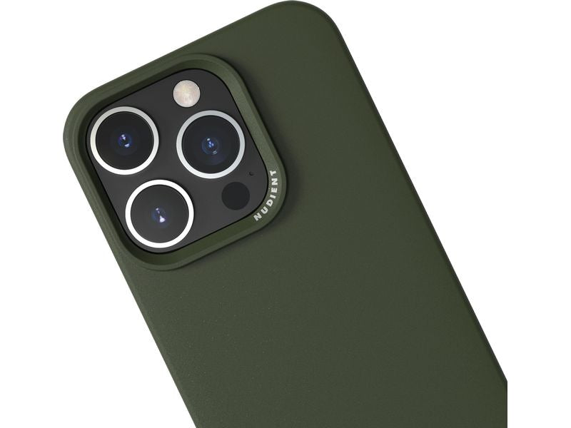 Nudient Back Cover Thin Case Magsafe iPhone 16 Pro Pine Green