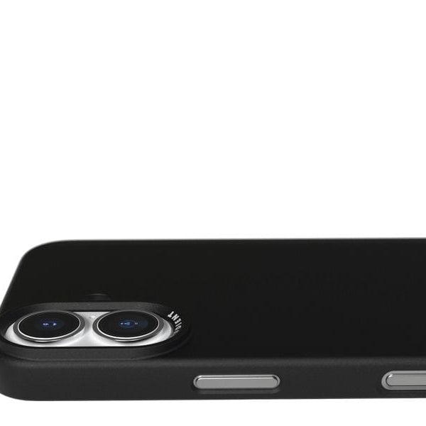 Nudient Back Cover Thin Case Magsafe iPhone 16 Ink Black