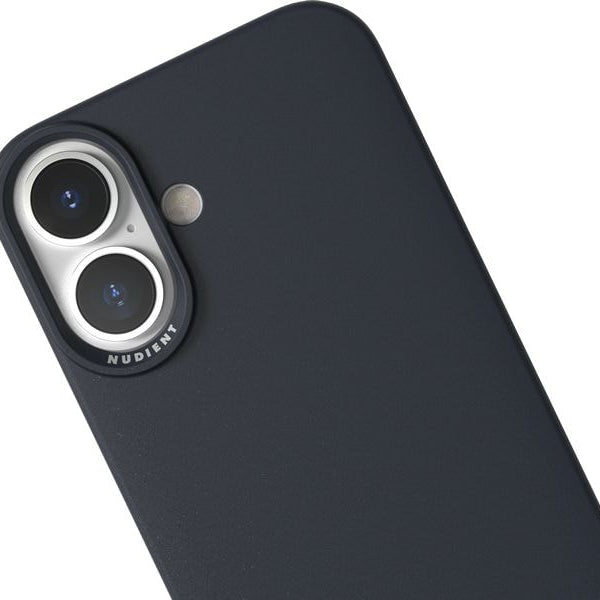 Nudient Back Cover Thin Case Magsafe iPhone 16 Midwinter Blue