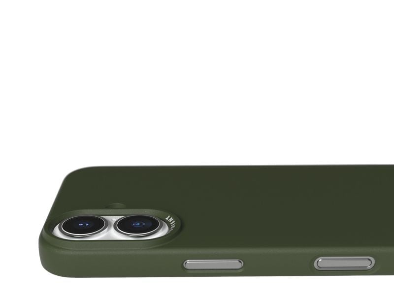 Nudient Back Cover Thin Case Magsafe iPhone 16 Pine Green