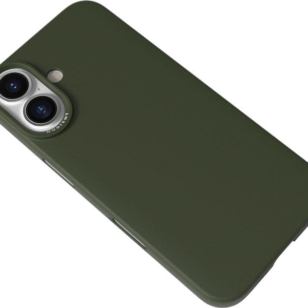 Nudient Back Cover Thin Case Magsafe iPhone 16 Pine Green