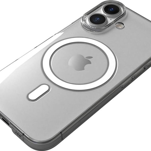 Nudient Back Cover Thin Case Magsafe iPhone 16 Transparent