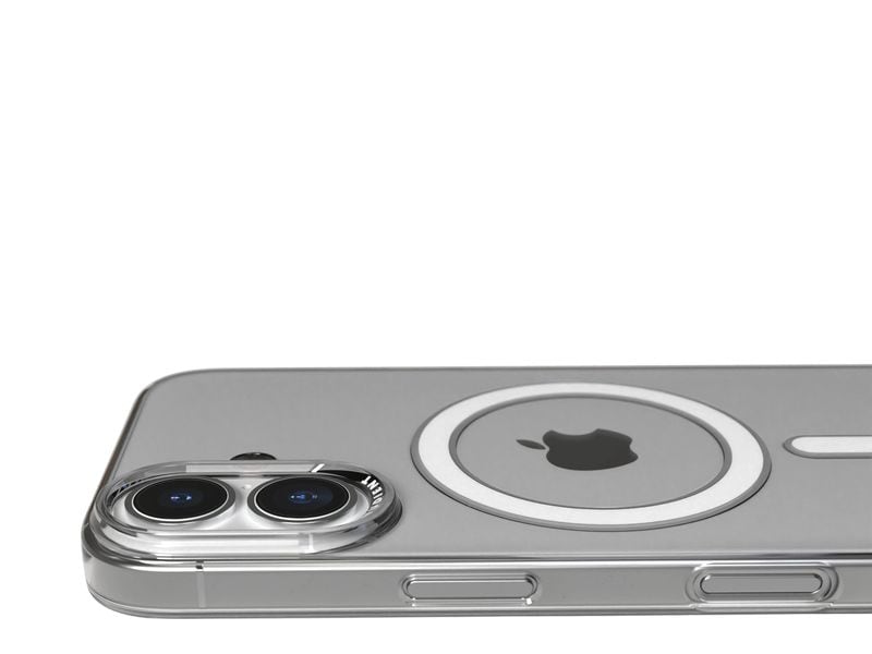 Nudient Back Cover Thin Case Magsafe iPhone 16 Transparent