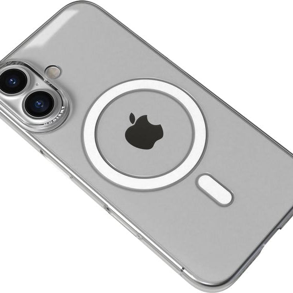 Nudient Back Cover Thin Case Magsafe iPhone 16 Transparent