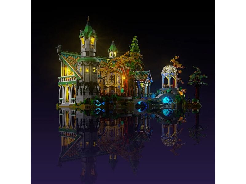 Light My Bricks LED-Licht-Set für LEGO® Der Herr der Ringe Bruchtal 10316