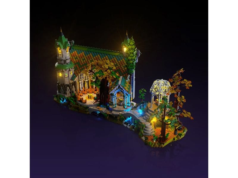 Light My Bricks LED-Licht-Set für LEGO® Der Herr der Ringe Bruchtal 10316