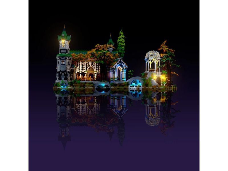 Light My Bricks LED-Licht-Set für LEGO® Der Herr der Ringe Bruchtal 10316