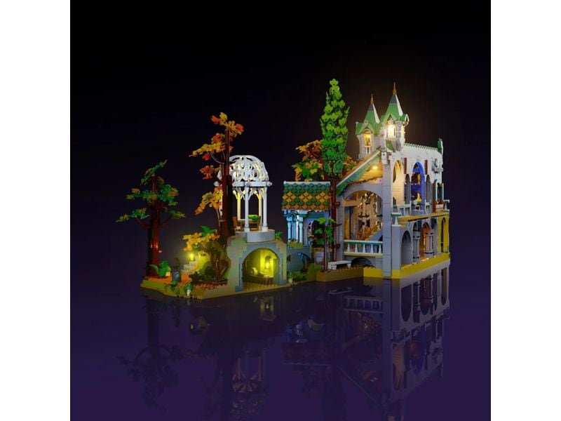 Light My Bricks LED-Licht-Set für LEGO® Der Herr der Ringe Bruchtal 10316