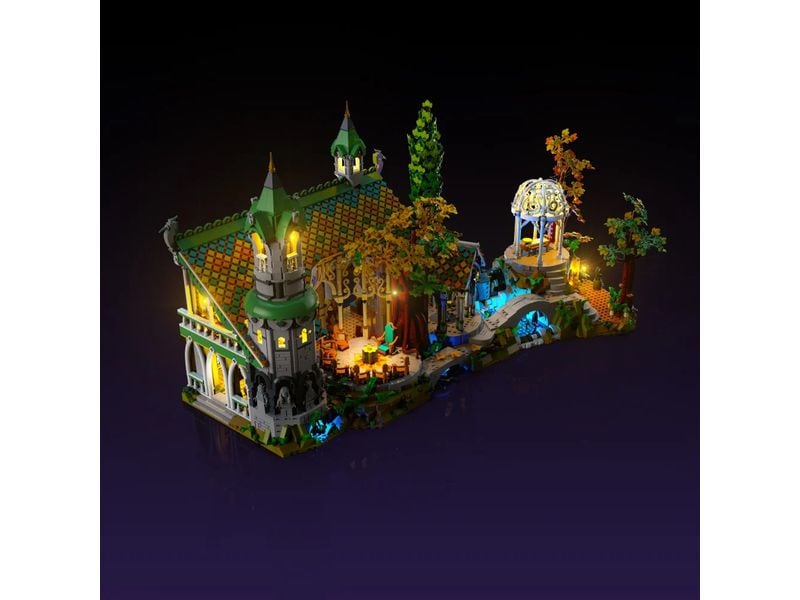Light My Bricks LED-Licht-Set für LEGO® Der Herr der Ringe Bruchtal 10316