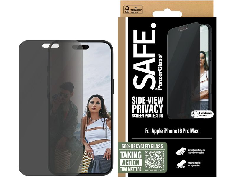 SAFE. Displayschutz Ultra Wide Fit Privacy iPhone 16 Pro Max