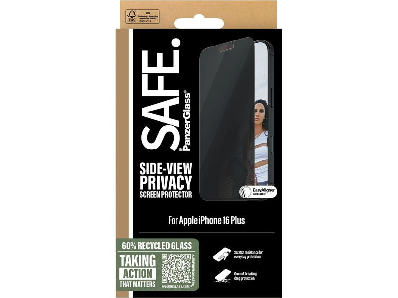 SAFE. Displayschutz Ultra Wide Fit Privacy iPhone 16 Plus