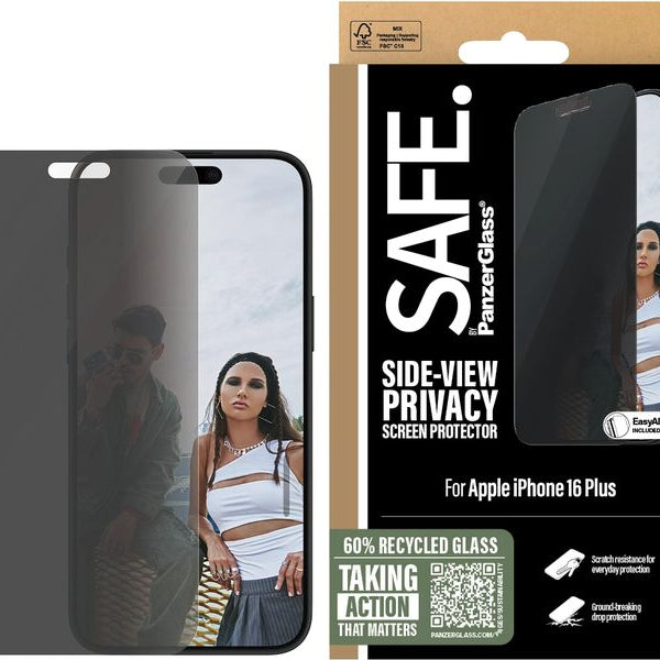 SAFE. Displayschutz Ultra Wide Fit Privacy iPhone 16 Plus