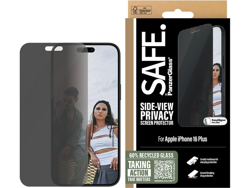 SAFE. Displayschutz Ultra Wide Fit Privacy iPhone 16 Plus