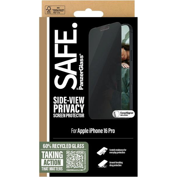 SAFE. Displayschutz Ultra Wide Fit Privacy iPhone 16 Pro