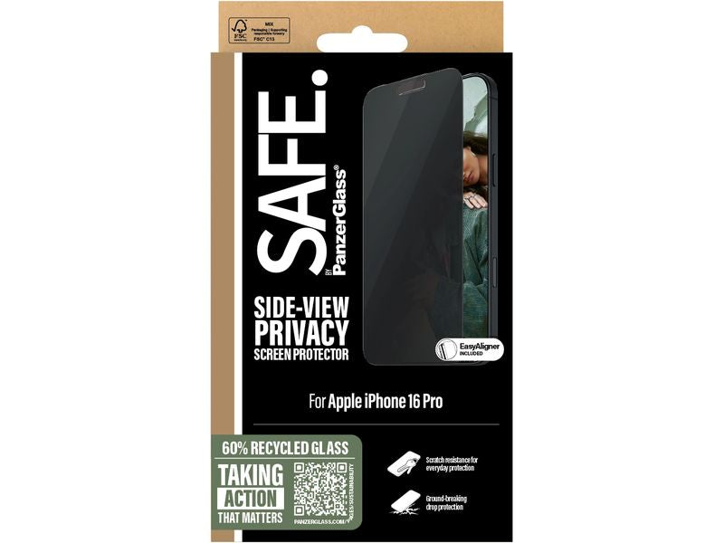 SAFE. Displayschutz Ultra Wide Fit Privacy iPhone 16 Pro
