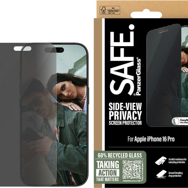 SAFE. Displayschutz Ultra Wide Fit Privacy iPhone 16 Pro