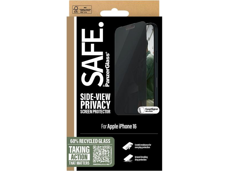 SAFE. Displayschutz Ultra Wide Fit Privacy iPhone 15/iPhone 16