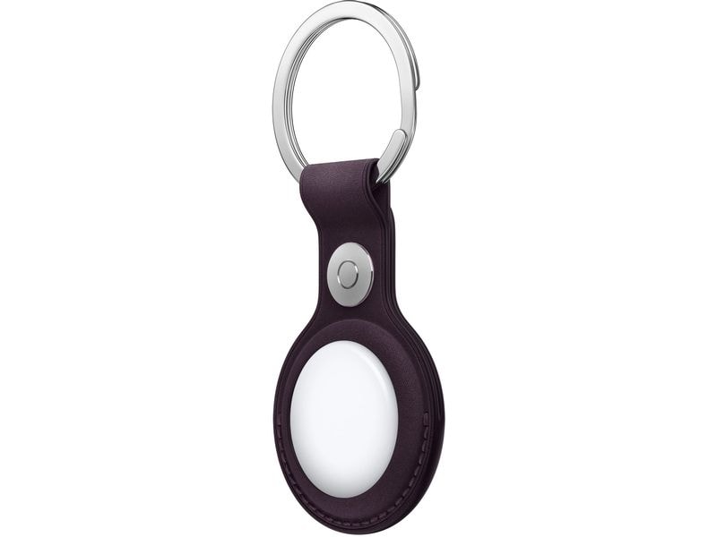Apple AirTag Schlüsselanhänger aus Feingewebe Brombeere