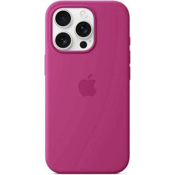 Apple Silicone Case mit MagSafe iPhone 16 Pro Fuchsia