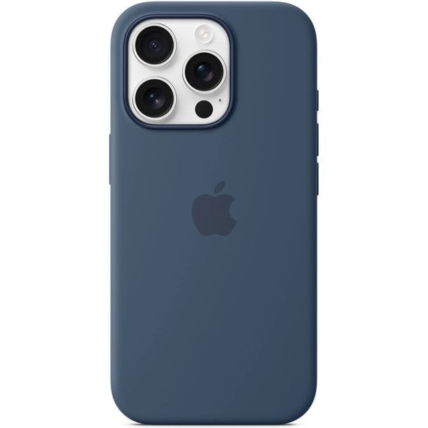 Apple Silicone Case mit MagSafe iPhone 16 Pro Denim