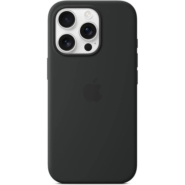 Apple Silicone Case mit MagSafe iPhone 16 Pro Schwarz