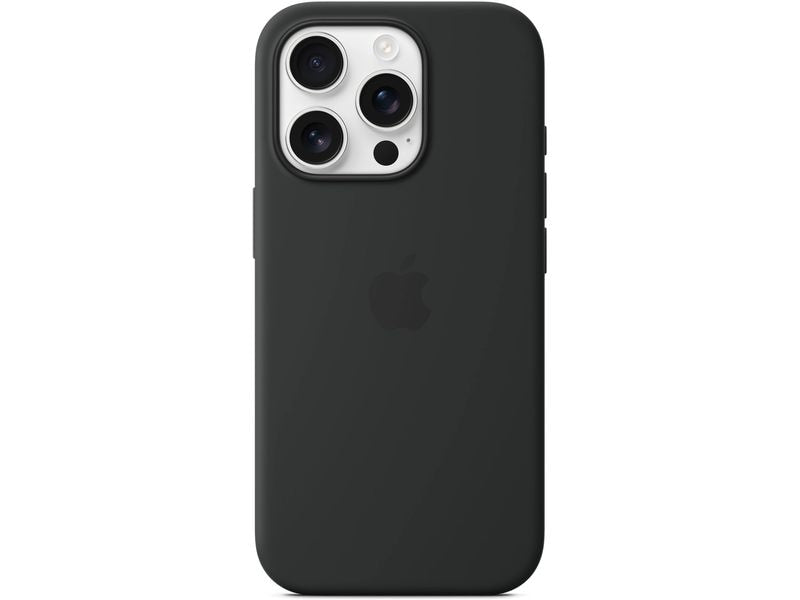 Apple Silicone Case mit MagSafe iPhone 16 Pro Schwarz