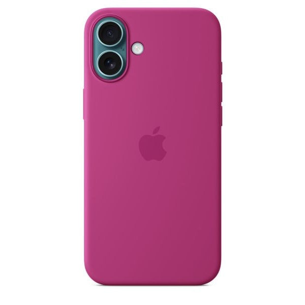 Apple Silicone Case mit MagSafe iPhone 16 Plus Fuchsia