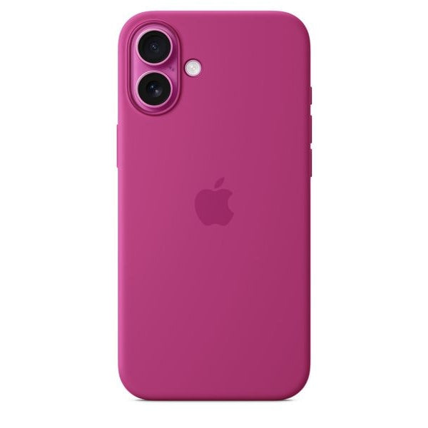 Apple Silicone Case mit MagSafe iPhone 16 Plus Fuchsia
