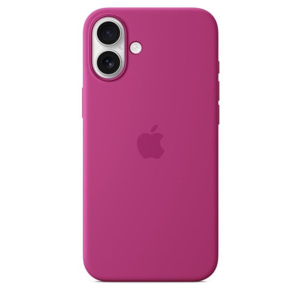 Apple Silicone Case mit MagSafe iPhone 16 Plus Fuchsia