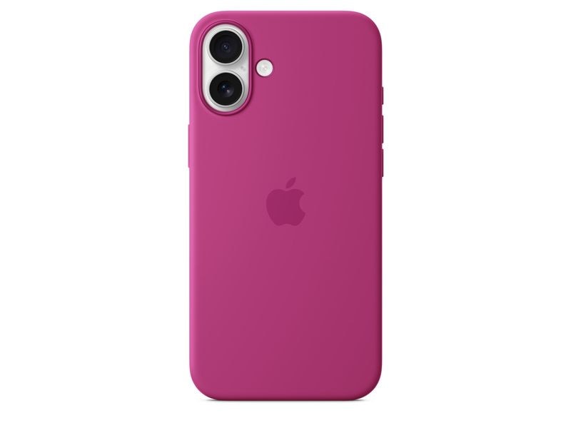 Apple Silicone Case mit MagSafe iPhone 16 Plus Fuchsia