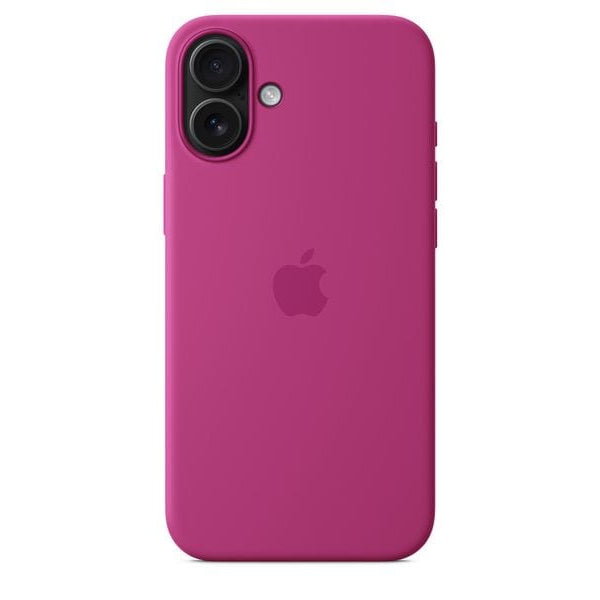 Apple Silicone Case mit MagSafe iPhone 16 Plus Fuchsia