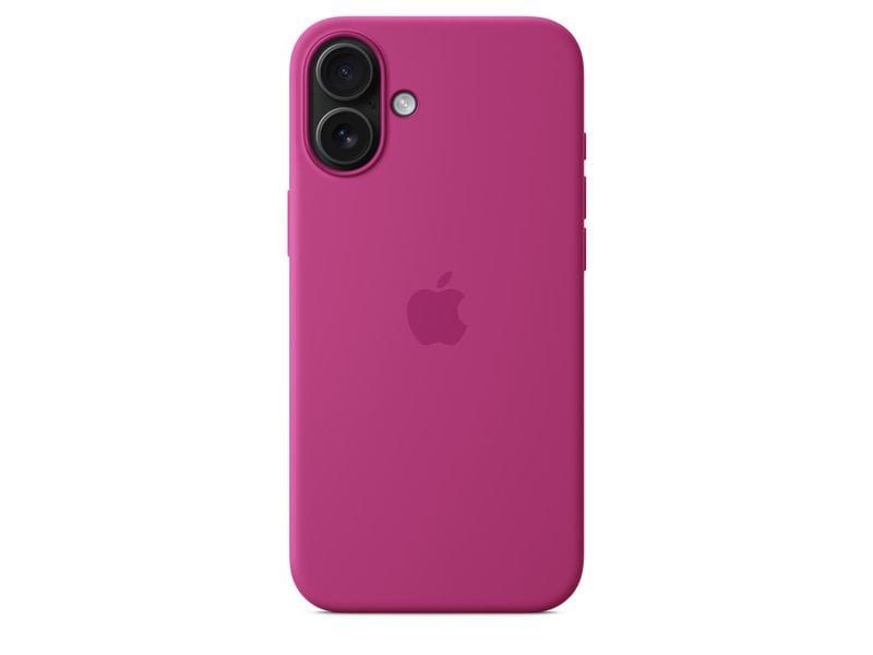 Apple Silicone Case mit MagSafe iPhone 16 Plus Fuchsia