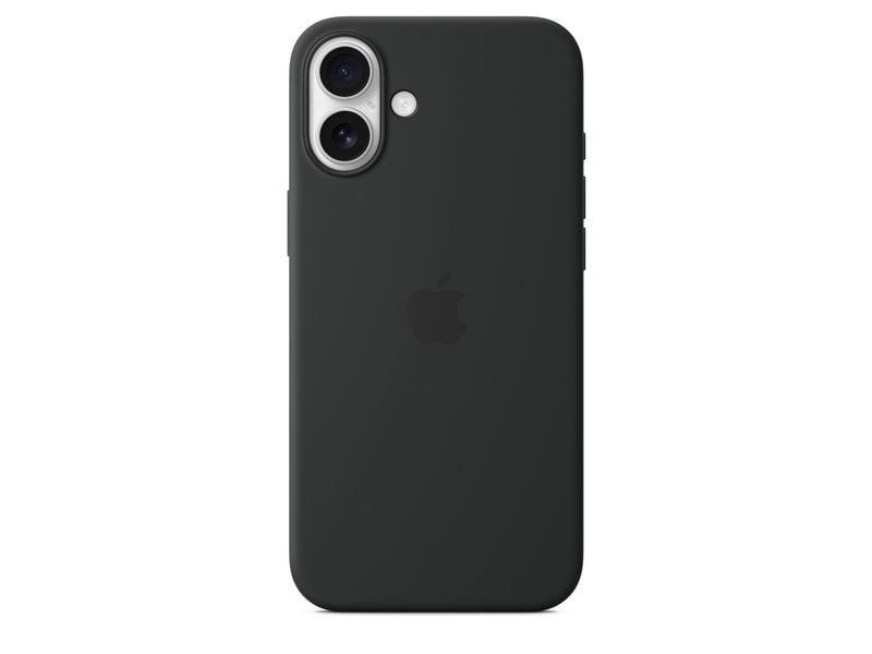 Apple Silicone Case mit MagSafe iPhone 16 Plus Schwarz