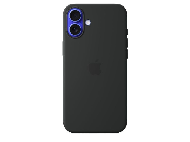Apple Silicone Case mit MagSafe iPhone 16 Plus Schwarz