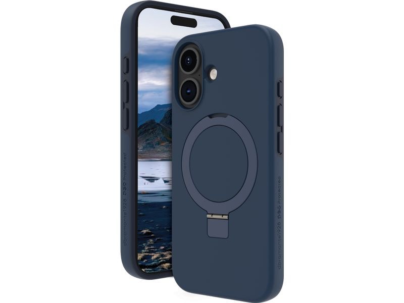 dbramante1928 Back Cover Iceland Ultra D3O Kick iPhone 16 Plus Blau