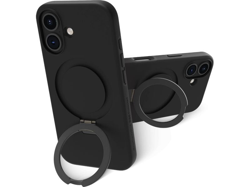 dbramante1928 Back Cover Iceland Ultra D3O Kick iPhone 16 Plus Schwarz