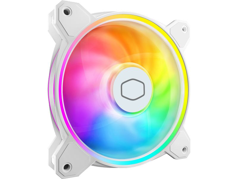 Cooler Master PC-Lüfter MF120 HALO² White Editon